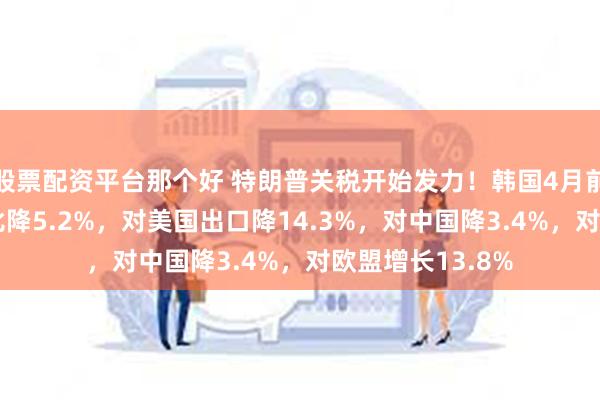 股票配资平台那个好 特朗普关税开始发力！韩国4月前20日出口额同比降5.2%，对美国出口降14.3%，对中国降3.4%，对欧盟增长13.8%